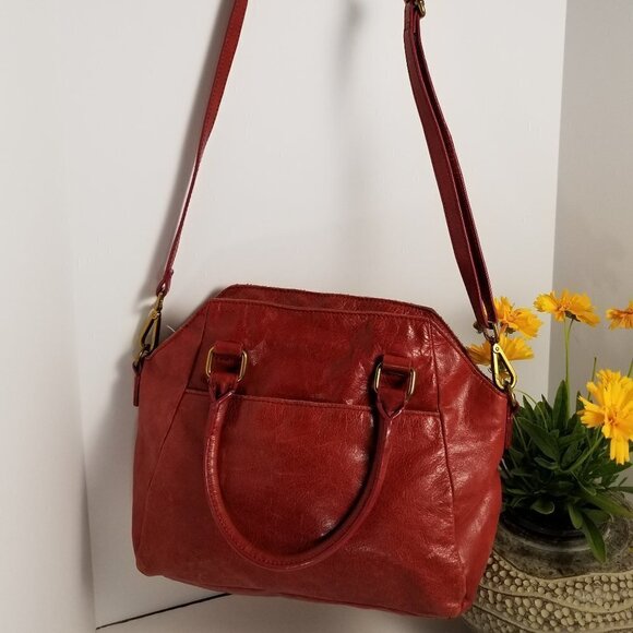 ELLIOTT LUCCA LEATHER SHOULDER BAG - Picture 5 of 14
